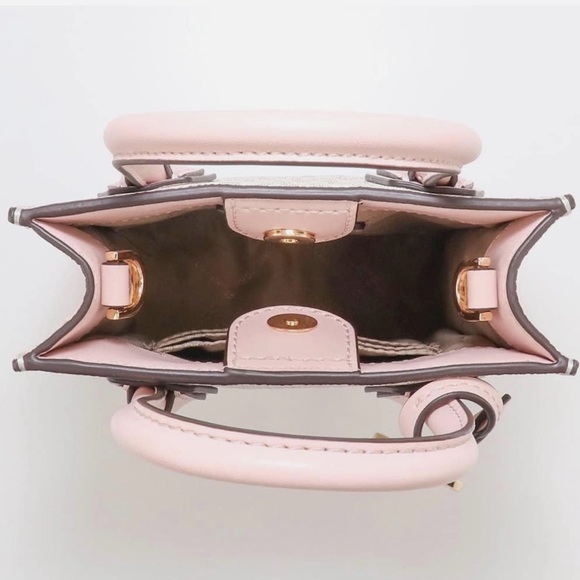 Michael Kors Mini Bag in Pink and Cream - Picture 3 of 5